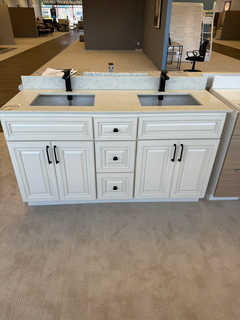 60'' Vanity Double Sink